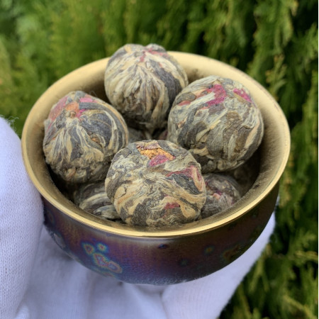 Cвязанный чай - золотой пион 100 г